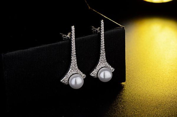 wholesal 2019 simple and fresh new earrings micro zircon studded earrings personalized conical long imitation pearl earrings fashion jewelry, Silver
wholesal 2019 simple and fresh new earrings micro zircon studded earrings personalized conical long imitation pearl earrings fashion jewelry, Silver