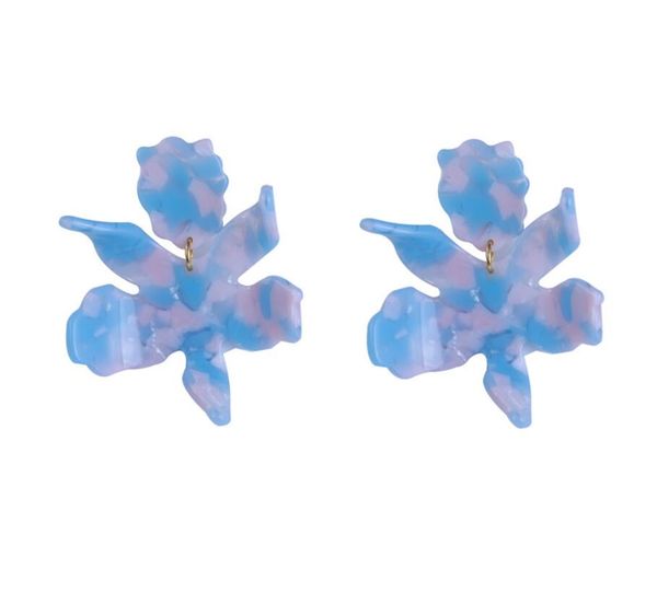 csxjd multicolor resin lily flower 5cm small size earrings women earrings jewellery 2019 new, Silver
csxjd multicolor resin lily flower 5cm small size earrings women earrings jewellery 2019 new, Silver