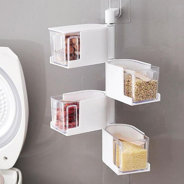 seasoning box multi-layer drawer no punching wall-mounted rotatable grade plastic abs kitchen spice container
seasoning box multi-layer drawer no punching wall-mounted rotatable grade plastic abs kitchen spice container