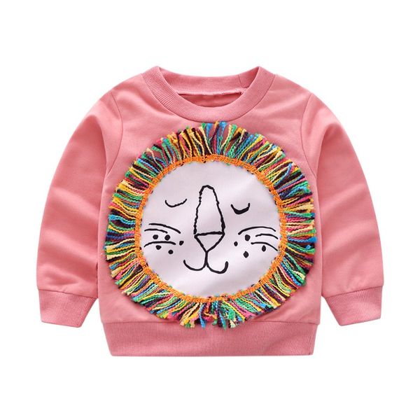 Baby Girl Clothes Long Sleeve Tops Sun Lion Hoodies & Sweatshirts Casual Kids Clothes Casual Cotton Pullover 1-6Y
Baby Girl Clothes Long Sleeve Tops Sun Lion Hoodies & Sweatshirts Casual Kids Clothes Casual Cotton Pullover 1-6Y