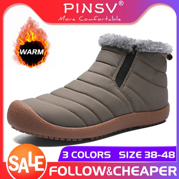 2019 fashion winter men boots waterproof comfortable snow boots fur warm ankle shoes men footwear male lightweight new plus size, Black
2019 fashion winter men boots waterproof comfortable snow boots fur warm ankle shoes men footwear male lightweight new plus size, Black