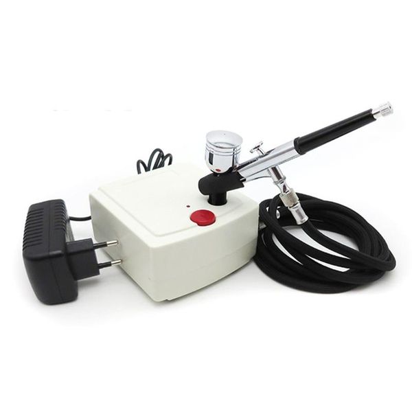 mini dual action spray gun airbrush air compressor set gravity feed air brush kit for tattoo manicure craft cake
mini dual action spray gun airbrush air compressor set gravity feed air brush kit for tattoo manicure craft cake