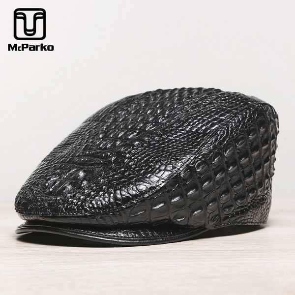 mcparko authentic crocodile beret hat men cap genuine leather winter hat peaky blinder croco men berets style black, Blue;gray
mcparko authentic crocodile beret hat men cap genuine leather winter hat peaky blinder croco men berets style black, Blue;gray