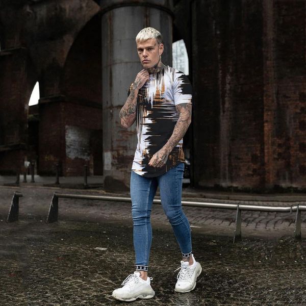 men's t-shirt summer casual round neck short sleeve loose fit fashion print graphic tees for outdoor sports 3.25, Black;blue
men's t-shirt summer casual round neck short sleeve loose fit fashion print graphic tees for outdoor sports 3.25, Black;blue