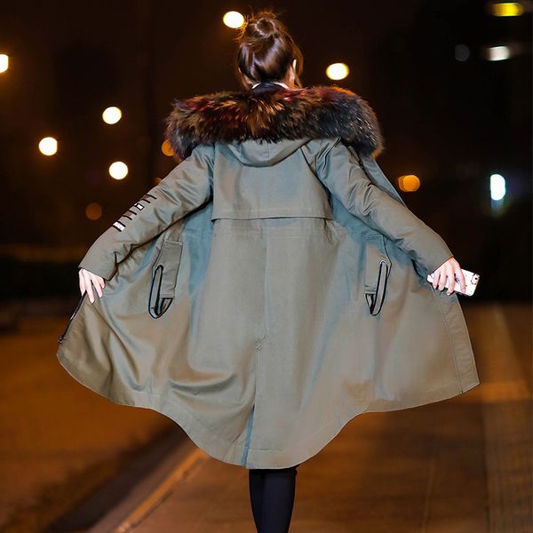 kmetram duck down jacket woman hooded winter jacket women raccoon fur collar long trench autumn coat female parkas mujer 2019 my, Black
kmetram duck down jacket woman hooded winter jacket women raccoon fur collar long trench autumn coat female parkas mujer 2019 my, Black
