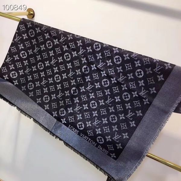 high qualtiy brand wool silk cashmere silver thread womens scarf big size 140x140cm scarves lettrt pattern designers scarf for women no box, Blue;gray 
high qualtiy brand wool silk cashmere silver thread womens scarf big size 140x140cm scarves lettrt pattern designers scarf for women no box, Blue;gray