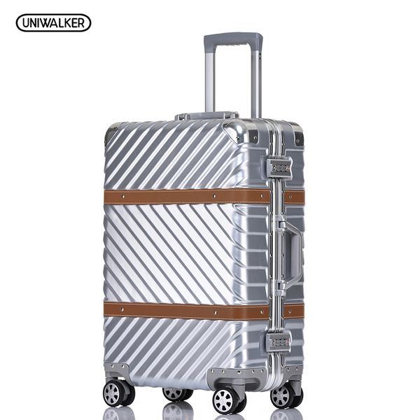 uniwalker 20" 24" 26" 29" vintage suitcase pc+abs luggage rolling spinner lightweight suitcase with tsa lock
uniwalker 20" 24" 26" 29" vintage suitcase pc+abs luggage rolling spinner lightweight suitcase with tsa lock