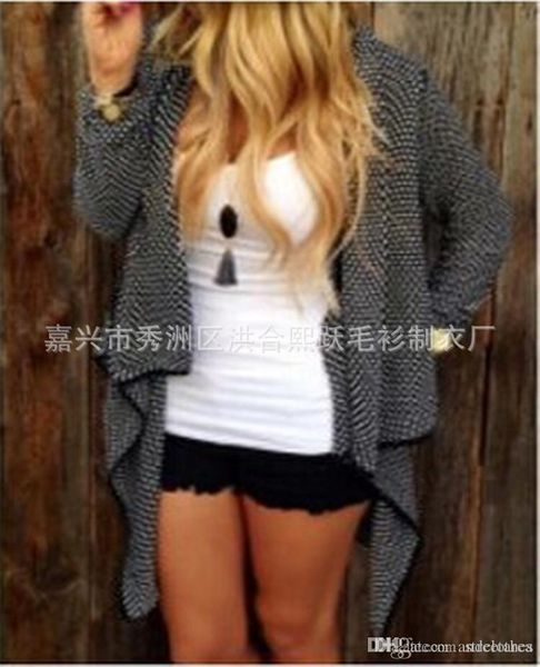womens autumn and winter fashion plus size sweater cardigan irregular body long ladies cardigan irregular lapel hem, White;black
womens autumn and winter fashion plus size sweater cardigan irregular body long ladies cardigan irregular lapel hem, White;black