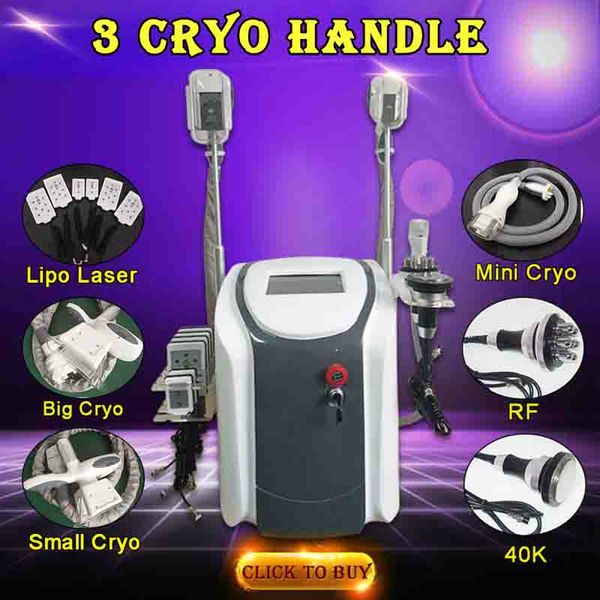 cryolipolysis fat ing machine cryotherapy slimming cavitation rf machine fat reduction lipo laser machine 3 handle
cryolipolysis fat ing machine cryotherapy slimming cavitation rf machine fat reduction lipo laser machine 3 handle
