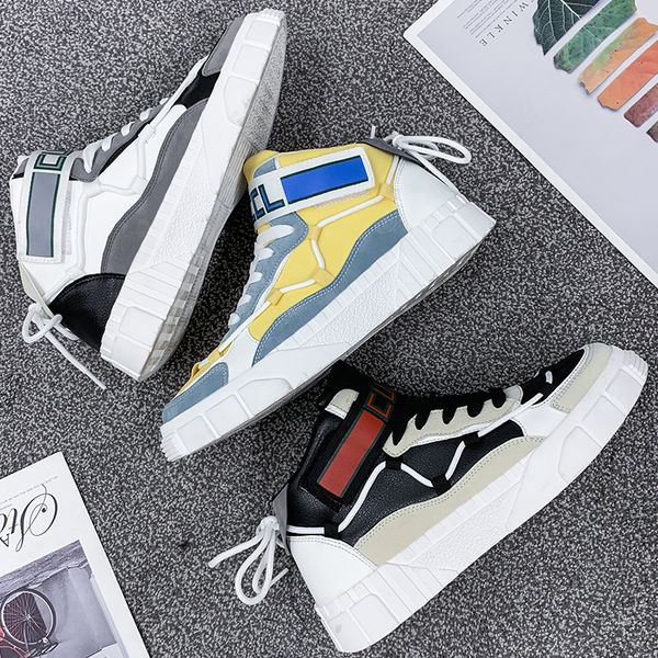 2019 wholesale black white yellow grey design men women party fashion have a day casual hip sneakers shoes size 39-44
2019 wholesale black white yellow grey design men women party fashion have a day casual hip sneakers shoes size 39-44