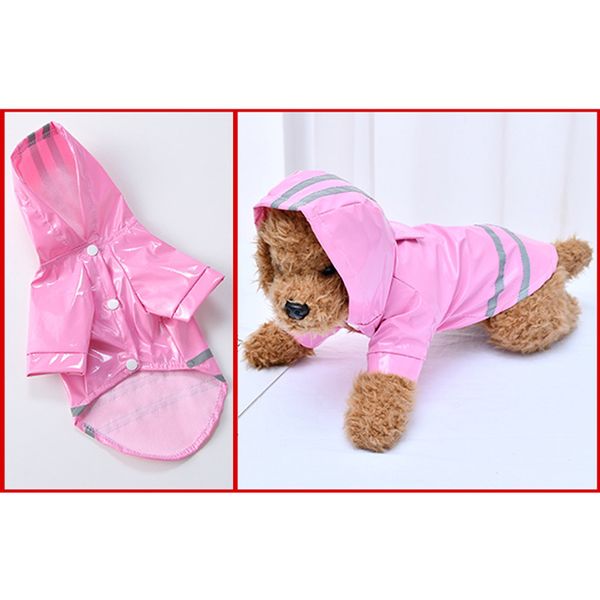 waterproof pet dog raincoat puppy rain coat with hood reflective waterproof dog clothes grey reflective raincoa for pet s/m
waterproof pet dog raincoat puppy rain coat with hood reflective waterproof dog clothes grey reflective raincoa for pet s/m