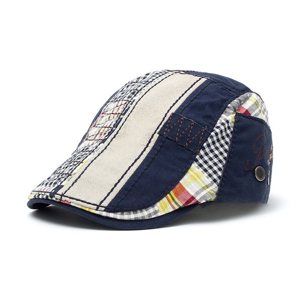 new men's and women's hats europe and the united states four seasons outdoor leisure shade cap pure cotton stitching beret, Blue;gray
new men's and women's hats europe and the united states four seasons outdoor leisure shade cap pure cotton stitching beret, Blue;gray
