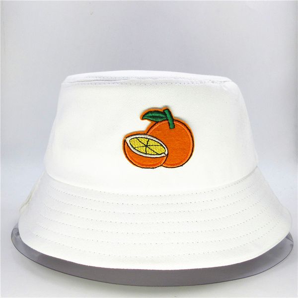 2020 new style orange fruit embroidery bucket hat fisherman hat outdoor travel sun cap hats for men and women 321
2020 new style orange fruit embroidery bucket hat fisherman hat outdoor travel sun cap hats for men and women 321