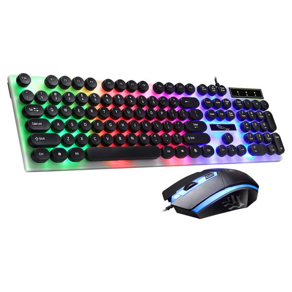 mechanical gaming vintage round keyboards mouse combos fully programmable usb wired keypad with luminescent backlight computer keyboard set
mechanical gaming vintage round keyboards mouse combos fully programmable usb wired keypad with luminescent backlight computer keyboard set