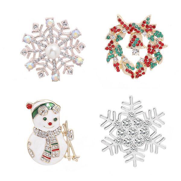 christmas snowman bell brooch enamel alloy clothing pin cartoon christmas snowflake brooch dress accessories for gift, Gray
christmas snowman bell brooch enamel alloy clothing pin cartoon christmas snowflake brooch dress accessories for gift, Gray