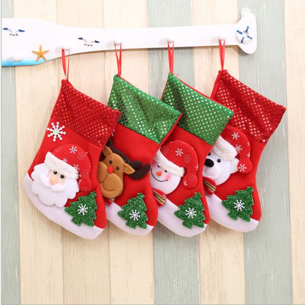 new lovely sequin christmas stocks kids santa claus socks candy gift bag xmas tree decor festival party suppliesnew year
new lovely sequin christmas stocks kids santa claus socks candy gift bag xmas tree decor festival party suppliesnew year