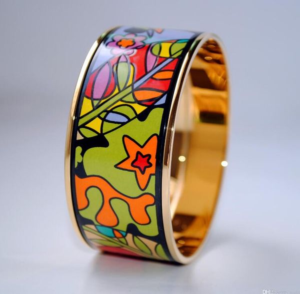 dream garden series 18k gold-plated enamel bangle bracelet for woman advanced bracelets bangles width 30mm fashion lady jewelry, Black
dream garden series 18k gold-plated enamel bangle bracelet for woman advanced bracelets bangles width 30mm fashion lady jewelry, Black