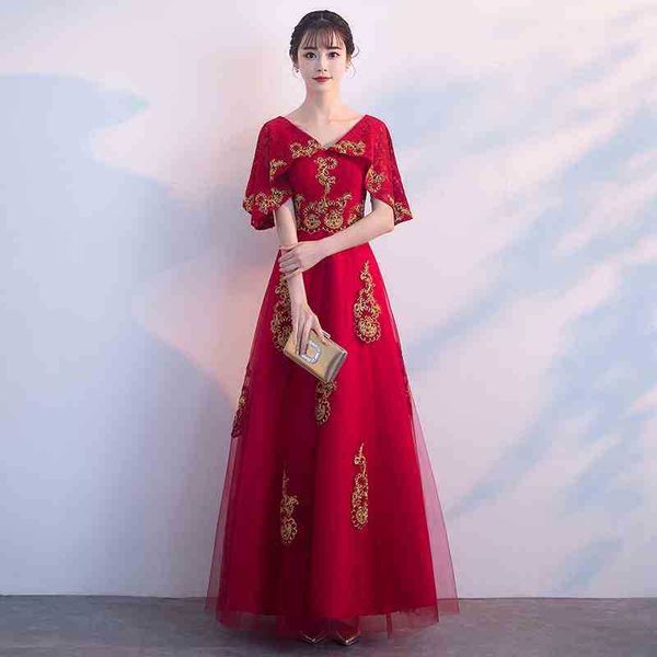 red lace embroidery oriental style dresses chinese bride vintage traditional wedding cheongsam dress long qipao plus size xs-3xl
red lace embroidery oriental style dresses chinese bride vintage traditional wedding cheongsam dress long qipao plus size xs-3xl