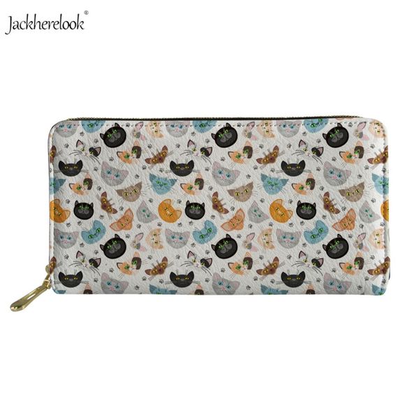 jackherelook cute cartoon cat animal print long leather wallet for women fashion ladies clutch coin purse female storage handbag, Red;black
jackherelook cute cartoon cat animal print long leather wallet for women fashion ladies clutch coin purse female storage handbag, Red;black