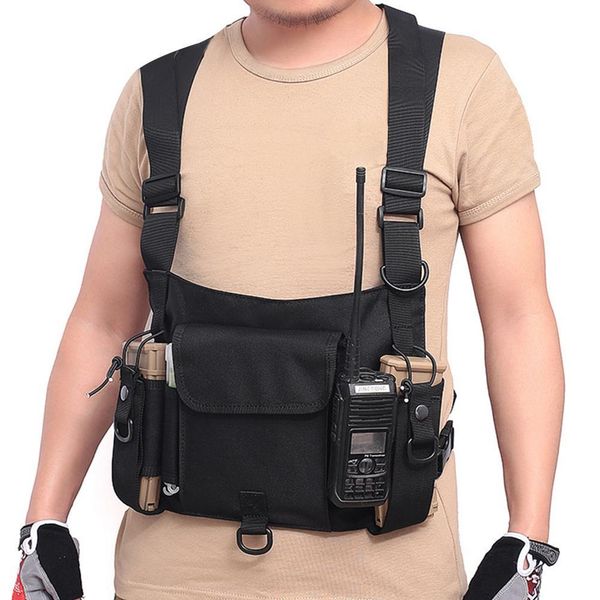 1 pcs black tactical bag men nylon chest rig bag hip hop streetwear functional boy chest rig pack tactical waist pack
1 pcs black tactical bag men nylon chest rig bag hip hop streetwear functional boy chest rig pack tactical waist pack