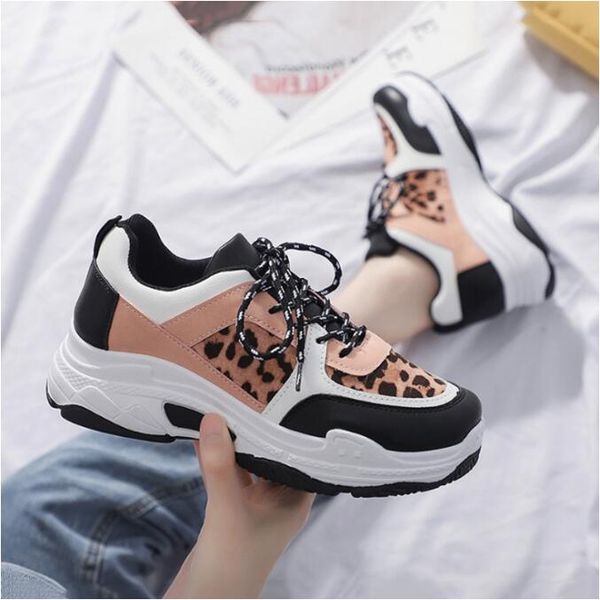 women sneakers shoes 2019 spring autumn flock women casual shoes flats platform breathable fashion leopard tc88, Black 
women sneakers shoes 2019 spring autumn flock women casual shoes flats platform breathable fashion leopard tc88, Black
