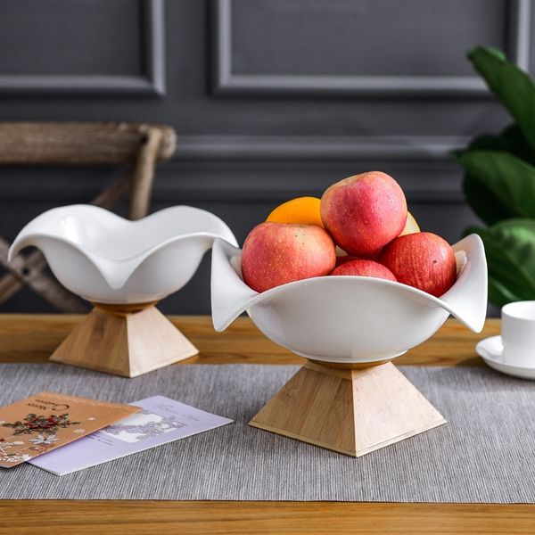 creative ceramic fruit plate nordic home modern living room snack storage basket bamboo ceramic plate dishes plates
creative ceramic fruit plate nordic home modern living room snack storage basket bamboo ceramic plate dishes plates