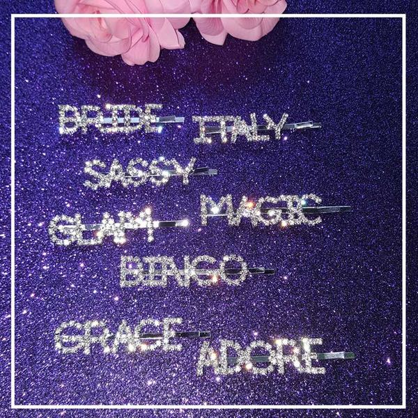 blingbling letters hairclips crystal "bride" word hair pin gift rhinestone bobby pins most popular hair accessories, Golden;white
blingbling letters hairclips crystal "bride" word hair pin gift rhinestone bobby pins most popular hair accessories, Golden;white