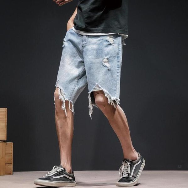 2020 cowboy shorts men's denim short men hole summer male hip hop beggar zipper jeans shorts streetwear w974, White;black
2020 cowboy shorts men's denim short men hole summer male hip hop beggar zipper jeans shorts streetwear w974, White;black