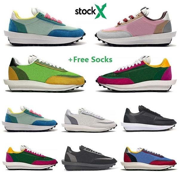 sacai x ldv waffle men women designer sneakers triple black white pink green grey varsity blue retro ldwaffle trainer vintage running shoes
sacai x ldv waffle men women designer sneakers triple black white pink green grey varsity blue retro ldwaffle trainer vintage running shoes