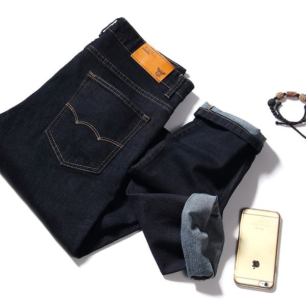 new spring summer men hip hop high street skinny black jeans men casual elastic slim fit full length pants plus size, Blue
new spring summer men hip hop high street skinny black jeans men casual elastic slim fit full length pants plus size, Blue