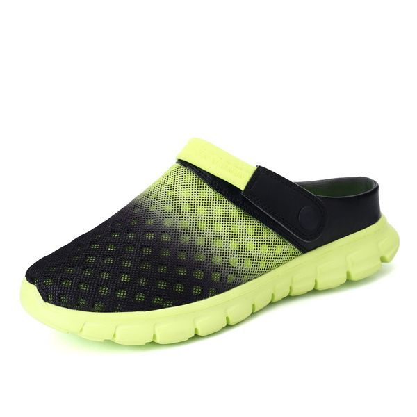 wdhkun summer men sandals breathable mesh male sandal summer beach men shoes water male slippers fashion slides shoes, Black
wdhkun summer men sandals breathable mesh male sandal summer beach men shoes water male slippers fashion slides shoes, Black