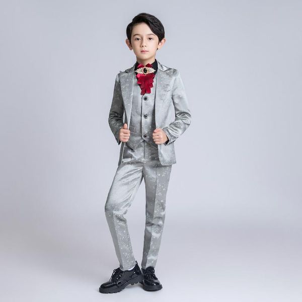 yuanlu 2020 kids suit for boy children clothes blazer jacket formal suit for wedding party grey boy suits, Black
yuanlu 2020 kids suit for boy children clothes blazer jacket formal suit for wedding party grey boy suits, Black