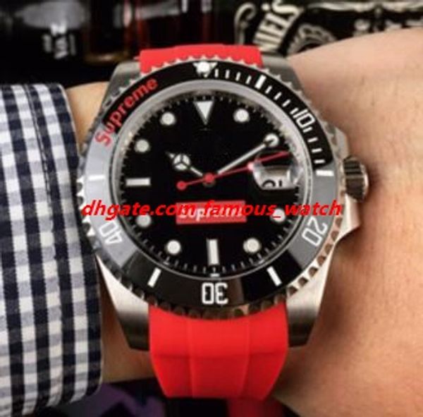 new version men watch wristwatch black green dial 40mm 116610 rubber strap ceramic bezel 2813 automatic luxury watch ing, Slivery;brown
new version men watch wristwatch black green dial 40mm 116610 rubber strap ceramic bezel 2813 automatic luxury watch ing, Slivery;brown