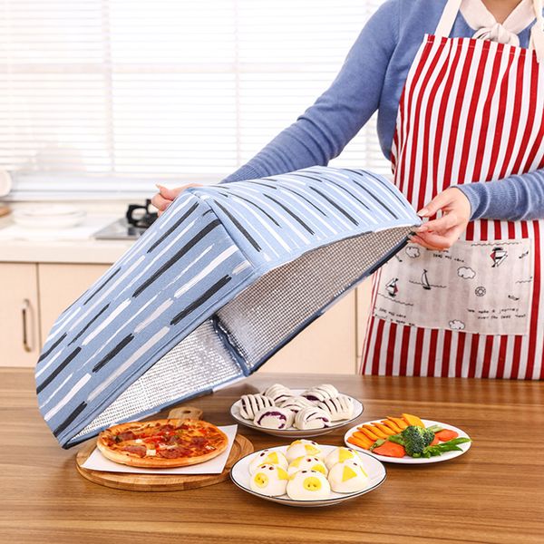 stripe food cover dust cover aluminum foil foldable heat preservation kitchen insulation cover picnic food protector f1128
stripe food cover dust cover aluminum foil foldable heat preservation kitchen insulation cover picnic food protector f1128