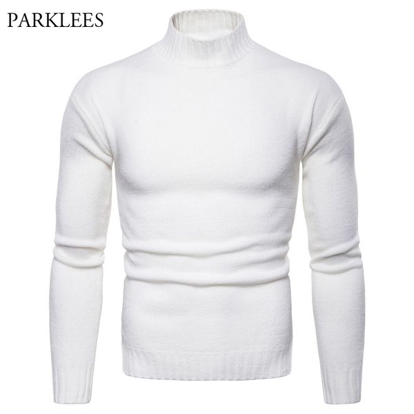 brushed sweater men 2018 autumn winter mens pullovers slim fit turtleneck pull homme solid color christmas sweaters male sweater, White;black
brushed sweater men 2018 autumn winter mens pullovers slim fit turtleneck pull homme solid color christmas sweaters male sweater, White;black