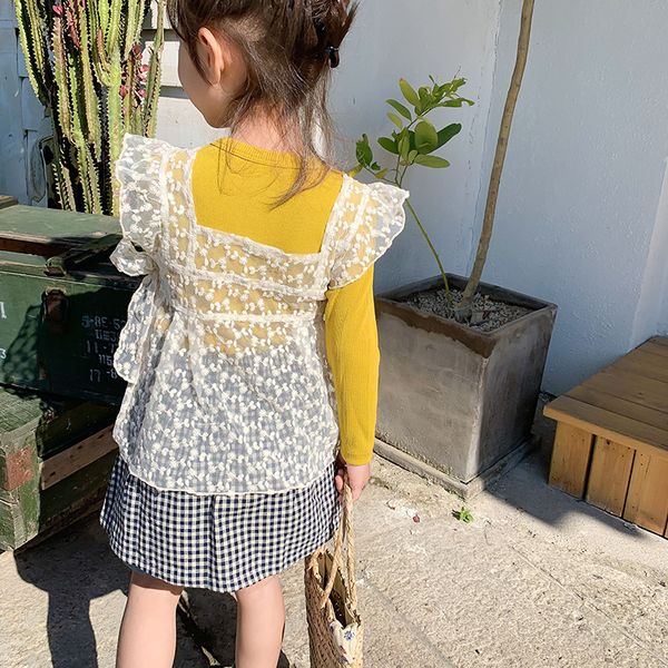 3197 2020 spring and summer new korean girls lace vest children's chiffon floral vest jacket girls coat, Blue
3197 2020 spring and summer new korean girls lace vest children's chiffon floral vest jacket girls coat, Blue