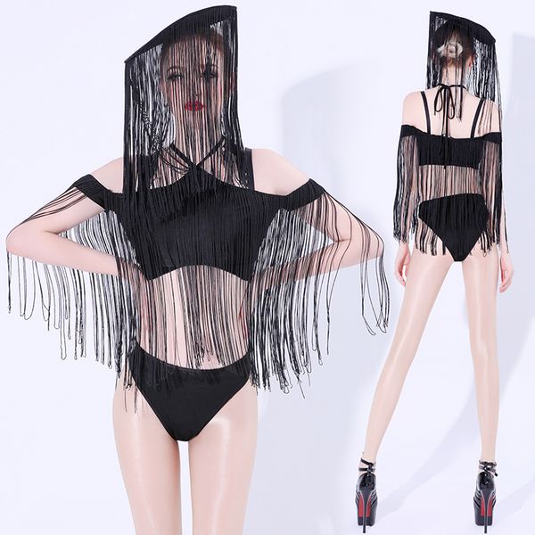fashion dance costume set black tassel rave clothes nightclub singers gogo dj oriental dancer outfit dancewear for women dc1024, Black;red
fashion dance costume set black tassel rave clothes nightclub singers gogo dj oriental dancer outfit dancewear for women dc1024, Black;red