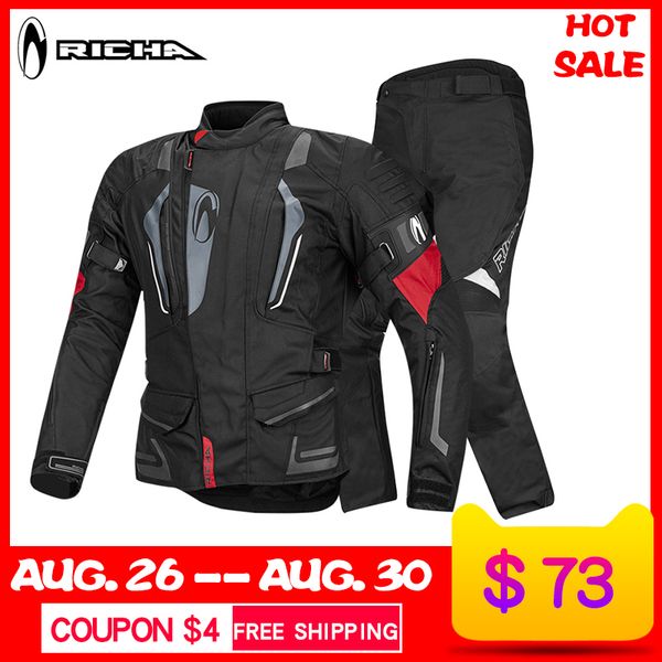richa motocross suit protection pad winter motorcycle jacket motocross racing moto riding jacket pants moto protective sets, Black;blue
richa motocross suit protection pad winter motorcycle jacket motocross racing moto riding jacket pants moto protective sets, Black;blue