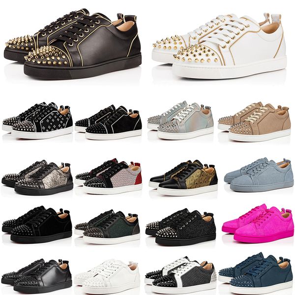 luxury designer shoes red bottom genuine leather sneakers black casual shoes size 35-48 with box
luxury designer shoes red bottom genuine leather sneakers black casual shoes size 35-48 with box