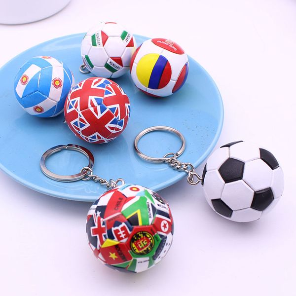 2019 new stereoscopic football keychain fashion sport soccer ball key chains bag pendant trinket items key ring jewelry gift, Silver
2019 new stereoscopic football keychain fashion sport soccer ball key chains bag pendant trinket items key ring jewelry gift, Silver