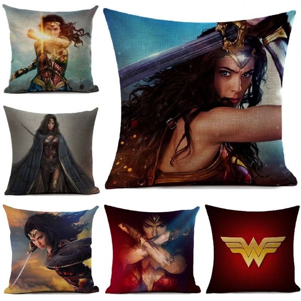 wonder woman cushion cover super hero linen pillow cover sofa living room throw pillows home decoration pillowcase cojines
wonder woman cushion cover super hero linen pillow cover sofa living room throw pillows home decoration pillowcase cojines