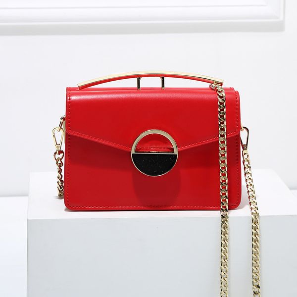 new trend personality versatile small square bag lock buckle color chain simple shoulder slung handbag
new trend personality versatile small square bag lock buckle color chain simple shoulder slung handbag