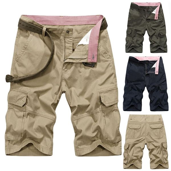 fashion men's shorts summer outdoors beach pure color plus size multi-pockets overalls shorts pants solid sports tooling, Brown;gray
fashion men's shorts summer outdoors beach pure color plus size multi-pockets overalls shorts pants solid sports tooling, Brown;gray