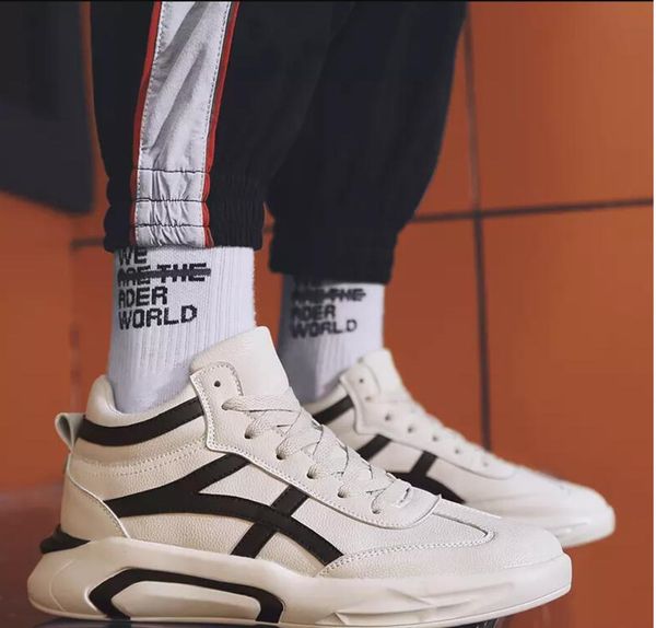 2019 designer men casual shoes white black red fashion breathable high cut outdoor sports shoes sneakers size 36-43
2019 designer men casual shoes white black red fashion breathable high cut outdoor sports shoes sneakers size 36-43