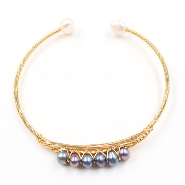 bangle xinshangmie european american creative handmade fresh water black pearl temperament for women opening bracelet charm jewelry
bangle xinshangmie european american creative handmade fresh water black pearl temperament for women opening bracelet charm jewelry