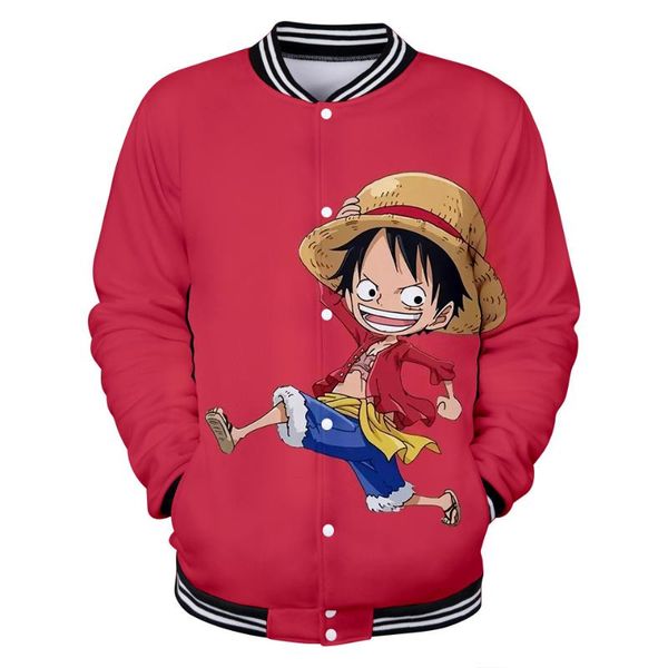 anime one piece monkey d luffy baseball jacket coat casual sweatshirt button up shirt for men women kids clothes clothing, Black
anime one piece monkey d luffy baseball jacket coat casual sweatshirt button up shirt for men women kids clothes clothing, Black