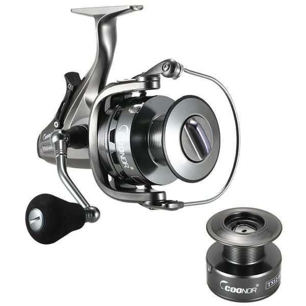 coonor 11+1bb spinning fishing reel gt 6.3:1 right/left handle dual brake system carp fishing tackle carretilha de pesca
coonor 11+1bb spinning fishing reel gt 6.3:1 right/left handle dual brake system carp fishing tackle carretilha de pesca
