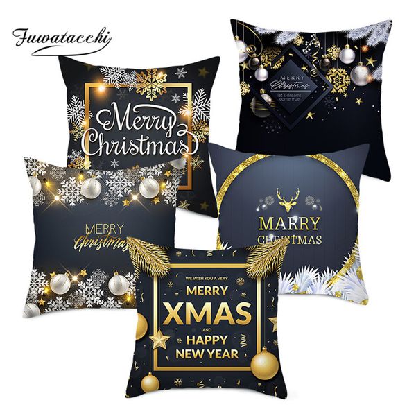 fuwatacchi black snowflake cushion cover merry christmas printed decorative pillows cover for home sofa throw pillowcase 45*45cm
fuwatacchi black snowflake cushion cover merry christmas printed decorative pillows cover for home sofa throw pillowcase 45*45cm