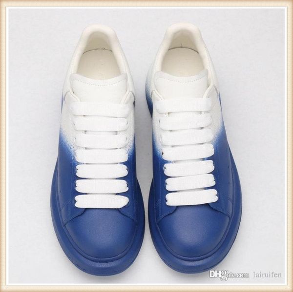 men woman casual brand shoes fashion luxury designer sneakers lace-up walking shoes leather platform sneaker, Black
men woman casual brand shoes fashion luxury designer sneakers lace-up walking shoes leather platform sneaker, Black
