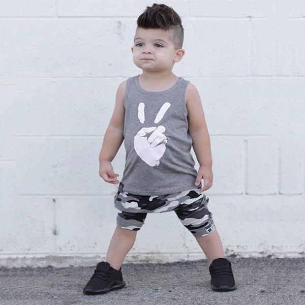 summer child baby boy girl clothes infant victory vest shorts toddler garment clothing kid casual tracksuits toddler boys sets, White
summer child baby boy girl clothes infant victory vest shorts toddler garment clothing kid casual tracksuits toddler boys sets, White